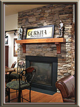 Commercial Projects -Cigar's International Bethlehem Store Mantle
